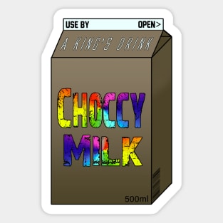 Choccy Milk Sticker